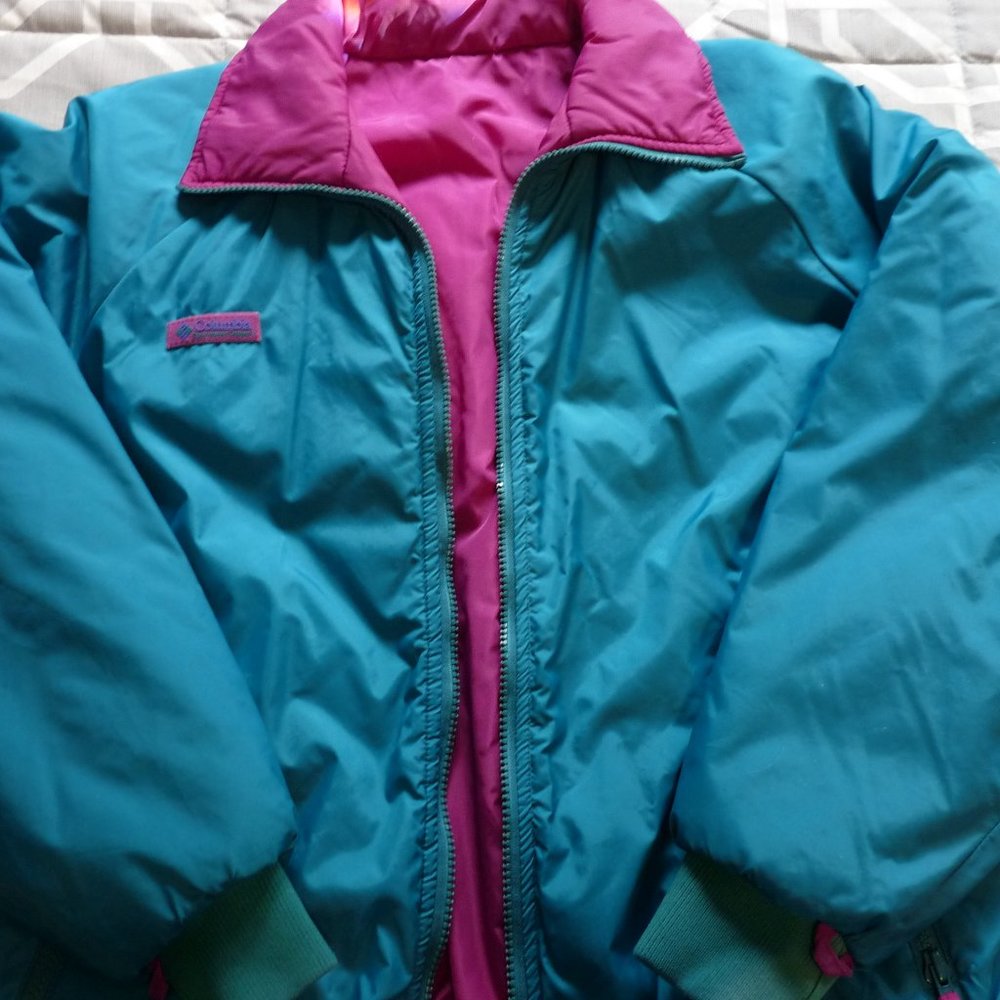 Vintage Columbia Sportswear Women's Reversible Ski Jacket